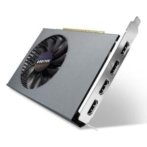 ARDIYES GT 730 4GB GDDR3 GPU 4X HDMI 그래픽 카드, 독립 디스플레이 멀티 모니터 설정 4개, 컴퓨터 PC ITX 싱글 슬롯 PCI Express용 64비트 DDR3 비디오 카드