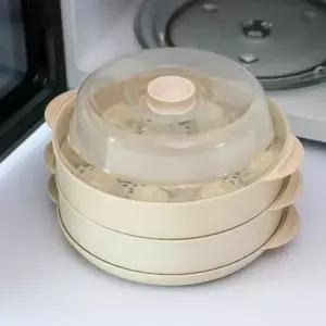 고품질 티본 대형 스팀찜기2단세트 전자레인지 멀티찜기 대형찜...