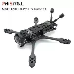 PhiSital 5 O4 FPV 프레임 키트 X/ 버전 5인치 카본 파이버 쿼드콥터 레이싱 드론 RC 프리스타일 DIY 부품