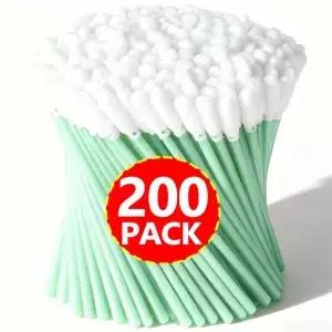 50/00/200PCS 폼 클리닝 스왑 스펀지 팁 스틱 잉크젯 프린터 프린트 카메라 광학 장비 키트