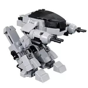 LEQUMOC 영화 메카 로봇 305PCS 브릭 ED209 모델 빌딩 블록 생일 선물용