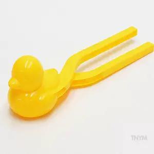 눈오리집게 눈뭉치제조기 겨울눈놀이 오리 눈집게 소형