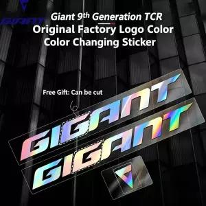 자이언트 9세대 TCR 프레임 로고 스티커 홀로그램 데칼 자전거 프레임 데칼 로드 바이크 액세서리 DIY 스티