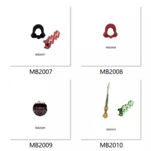 MB2007MB200 ABS 플라스틱 블록 DIY 미니 액션 피규어 모델 자동차 장 데스크탑 장식 조립 소년용 선물