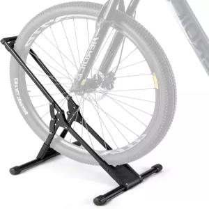 CXWXC 자전거 스탠드 바닥 - 실내 랙 차고 보관소 20-29인치 산악 MTB 및 로드 바이크용 바닥형 주차 1대