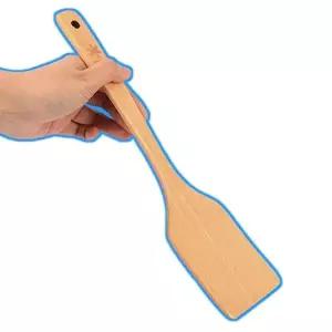 나무주걱 주방 도구 나무 비취 우드 일자형 뒤지개 뒤집개 1개