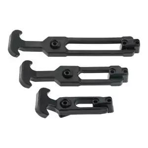검정색 T핸들 고무 우 래치 도구 상자/쿨러/골프 카트/농기계 장치 2/67mm/22mm PC에