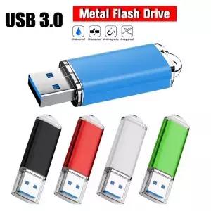 30 USB 플래시 드라이브 64GB 금속 펜 카드 고속 메모리 스틱이 있는 컴퓨터에