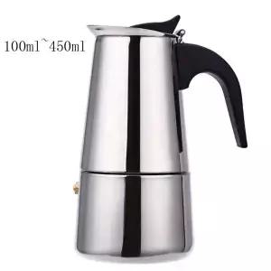 스토브 탑 모카 커피 포트 스테인레스 스틸 필터 이탈리아 에스프레소 메이커 여과기 도구 Mocha Cafetiere