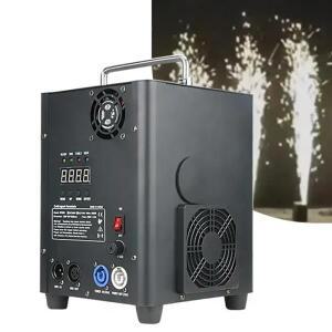600W 스파크 머신 콜드 DMX512 & 리모컨 효과 웨딩 파티 바 클럽 DJ 무대 이벤트 쇼