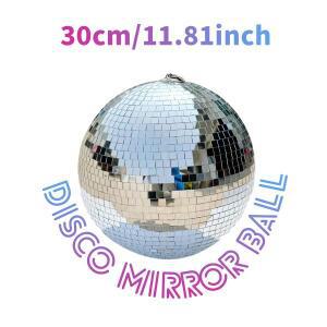 Thrisdar 미러 유리 볼 반사 디스코 DJ 실버 볼, 댄스 무대 홈 파티 상업 창 디스플레이 장식, 10 cm, 20 3