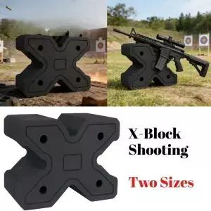 용 X블록 슈팅 레스트 건 바이포드 벤치 스나이퍼 샷건 반동 감소용 AR5 AK47 경량형