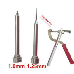 JMCKJ HUK 접이식 키 분할 핀, 리모컨 핀 플라이어, 범용 교체 테이크 1.0mm, 1.25mm, 로트당 2 개