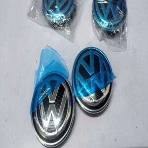 4개 566566mm 자동차 휠 센터 캡 허브 커버 배지 (폭스바겐 VW 골프 6 티구안 폴로 파사트 제타 시로코 CC