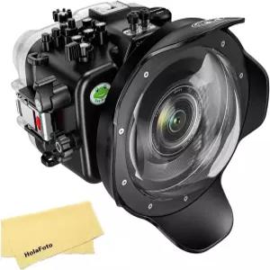 소니 FX3 I WA005B 돔 포트 키트용 Seafrogs 수중 하우징 40M/130FT ILME-FX3 FE 28-70mm F3.5-5.6 F4용
