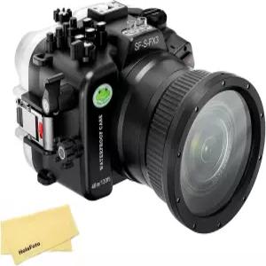 소니 알파 FX3 I 40M/130FT ILME-FX3 FE 28-70mm F3.5-5.6 f/4 f/1.2 렌즈용 Seafrogs 수중 하우징
