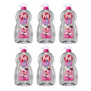 프릴 베이킹소다 와일드베리 700ml x6개 친환경 고농축 1종 주방세제