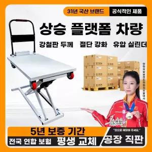 전기 리프트카 화물 작업장 운반 유압 전기리프트카 핸드카