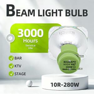 280w 샤피 10r 전구 빔 무빙 헤드 라이트 10R 280W 램프 무대 조명 디스코 포커스 밸러스트