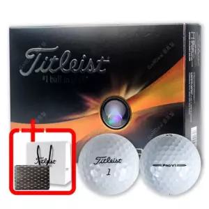 타이틀리스트 PRO V1 3피스 골프공 선물 포장 로고 인쇄 쇼핑백