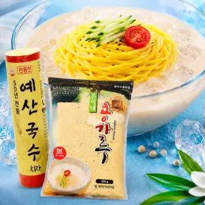 [세트] 예산치자 콩국수 + 은이네콩가루 850 g