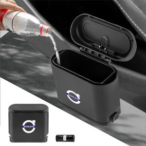 볼보 RDESIGN XC90 S80 S90 V40 V60 용 자동차 쓰레기통, 문짝 좌석 등받이 걸이식 보관함, 인테리어 액세