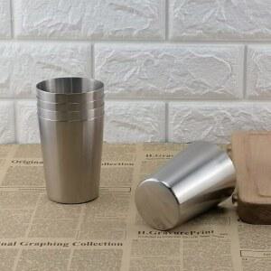 수출 304 스텐 양치컵 칫솔걸이 컵받침 300ML 맥주컵 물컵 컵세면컵