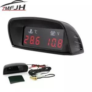 디지털 수온 게 볼트 센서 0mm 2 in 자동차 LCD 디스플레이 트럭 오토바이 2V 24V