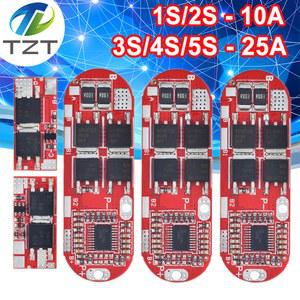 Bms s 2s 0a 3s 4s 회로 5s 보호 배터리 8650 Lipo 25a 이온
