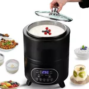 8L/8qt 요거트 메이커 머신 시간 및 온도 조절이 가능한 상업용 흑마늘 발효기 가정용 스위트 라이스 와인