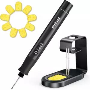 무선 납땜 다리미 키트 LED 스크린 중력 센서 3C210 팁 및 전자제품 수리 DIY를 위한 금속 스탠드가 포함된
