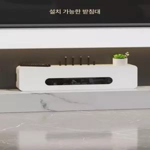 정리함 거실 셋탑박스 정리 티비선 가리개 인테리어