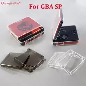 Gameboy Advance SP GBA iDrop 스크래치 방지 게임 콘솔 커버 용 PC 크리스탈 클리어 하드 쉘 보호 케이스