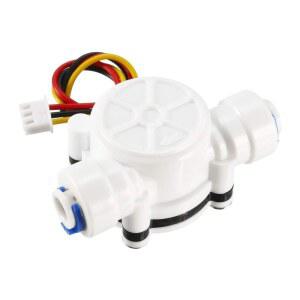 1/4인치 퀵 커넥트 홀 효과 액체 유량 센서 스위치 유량계 카운터 미터 5V 0 3 6L / n YF S402B