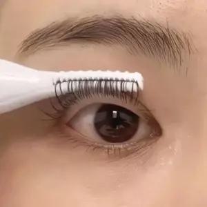 속눈썹고데기 가열 사용 전기 휴대용 화이트 집게 뷰러 온열