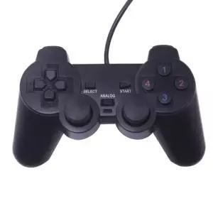 WinXP/Win7/Win8/Win0용 USB 유선 PC 게임 컨트롤러 게임패드 윈도우 컴퓨터 노트북 블랙