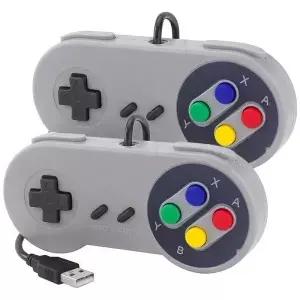 USB 게임 패드 레트로 유선 컨트롤러 Linux PC Ni RetroPie Windows Raspberry Pi 5 4B 3B
