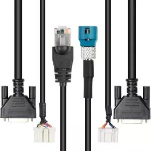 Tesla S X용 Autel 오리지널 진단 케이블 세트 MaxiSYS 909/919/908SPRO/Elite/Elite II/Ultra 태블릿용