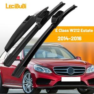 메르세데스 벤츠 E 클래스 W212 Estate 2014-2016 1set 전면 및 후면 앞 유리 와이퍼 블레이드 2015 액세서