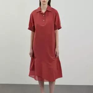 [올리비아로렌][비비올리비아] MG01 셔츠형 셔링 원피스 VVCOA4M4471 (50311658)