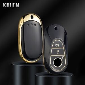 TPU 자동차 원격 키 케이스 커버 쉘, 메르세데스 벤츠 C S 클래스 W206 W223 S350 C260 C300 S400 보호대