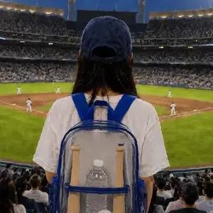 투명 방수 백팩 야구장 직관 응원 가방 스포츠 관람 콘서트 페스티벌 여름 물놀이