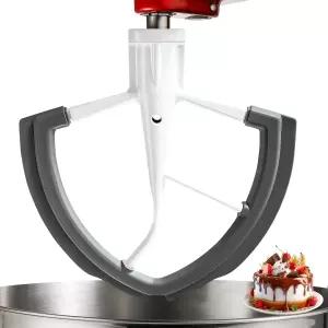 키친에이드 5.5-6QT 볼 트 믹서용 플렉스 엣지 비터 - 주방 보조 액세서리 및 부착물용 실리콘 스크레이퍼