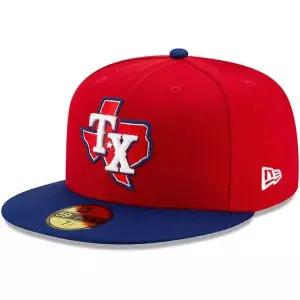 13500346 데일리 남자 모자 여행 뉴에라 59FIFTY MLB 온필드 텍사스 레인저스 12504362 오르타네이트3 7 3/