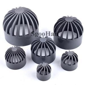 1~ 20Pcs PVC 라운드 공기 덕트 벤트 커버 통기성 캡 Lsolation 그물 물고기 탱크 거터 가드 메쉬 워터 호