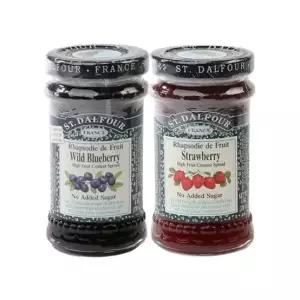 샹달프쨈샹달프 과일잼 딸기 170g / 블루베리 170g 2종 SET