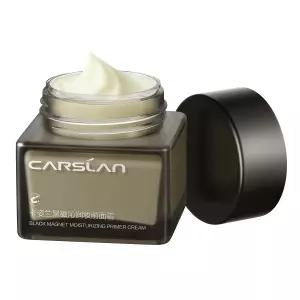 CARSLAN 블랙 마그넷 보습 프라이머 크림 피부와 그립 메이크업을 매끄럽게 해주는 페이스 모공 블러링