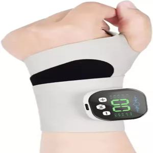 벨트로스 충전식 조절식 전기 손목 마사지기 무선 온열 패드 손에 열과 스마트 기능을 갖춘 업그레이드된