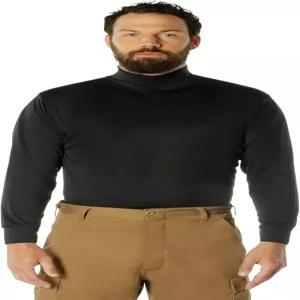 로스코 모이스처 위킹 모조 터틀넥 긴 소매 균일 베이스 레이어 프로페셔널 셔츠
