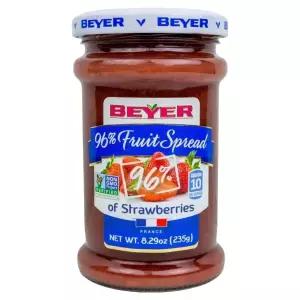 BEYER 스트로베리 프루트 스프레드 235g 베이킹 재료 제과점 제빵사 초코 빵